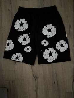 Denim tear shorts