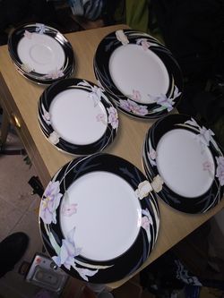 Fine china household kitchenware china plates