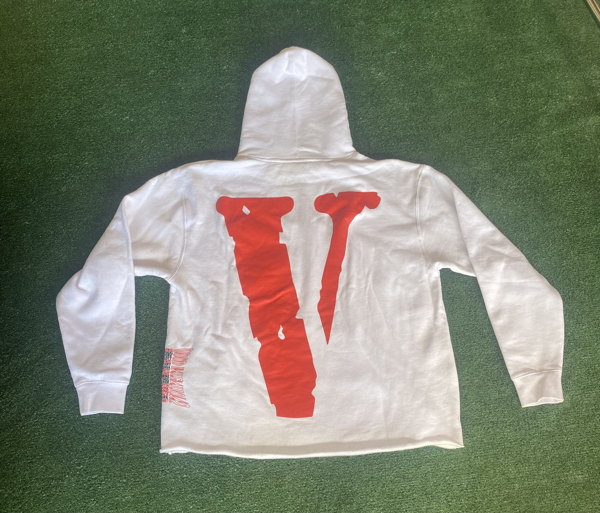 Vlone Good Intentions Hoodie White Vlone Nav Hoodie Bad Habits