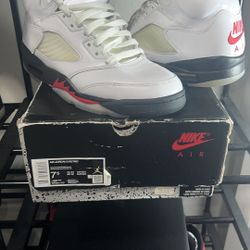 Jordan 5 Size 7.5m 9w With Og Box