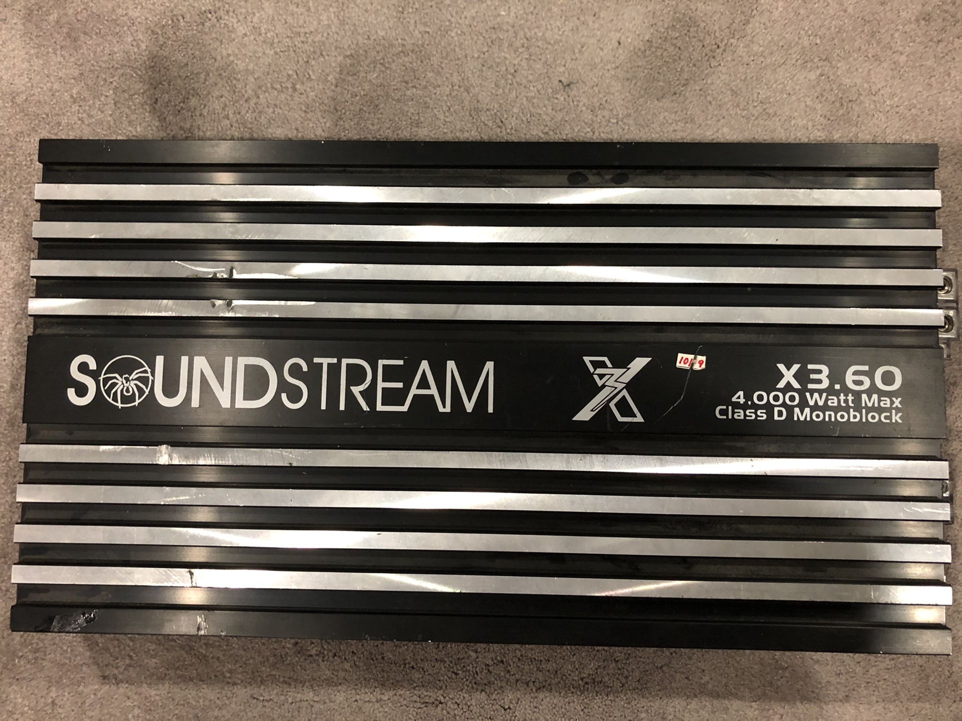 X3.60 - Soundstream Monoblock 4000 Watts Class D Amplifier