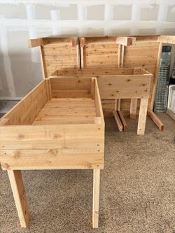 Cedar Planter Beds