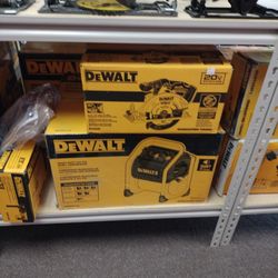 DeWalt Cir Saw And Heavy Duty Compressor Financing Available 