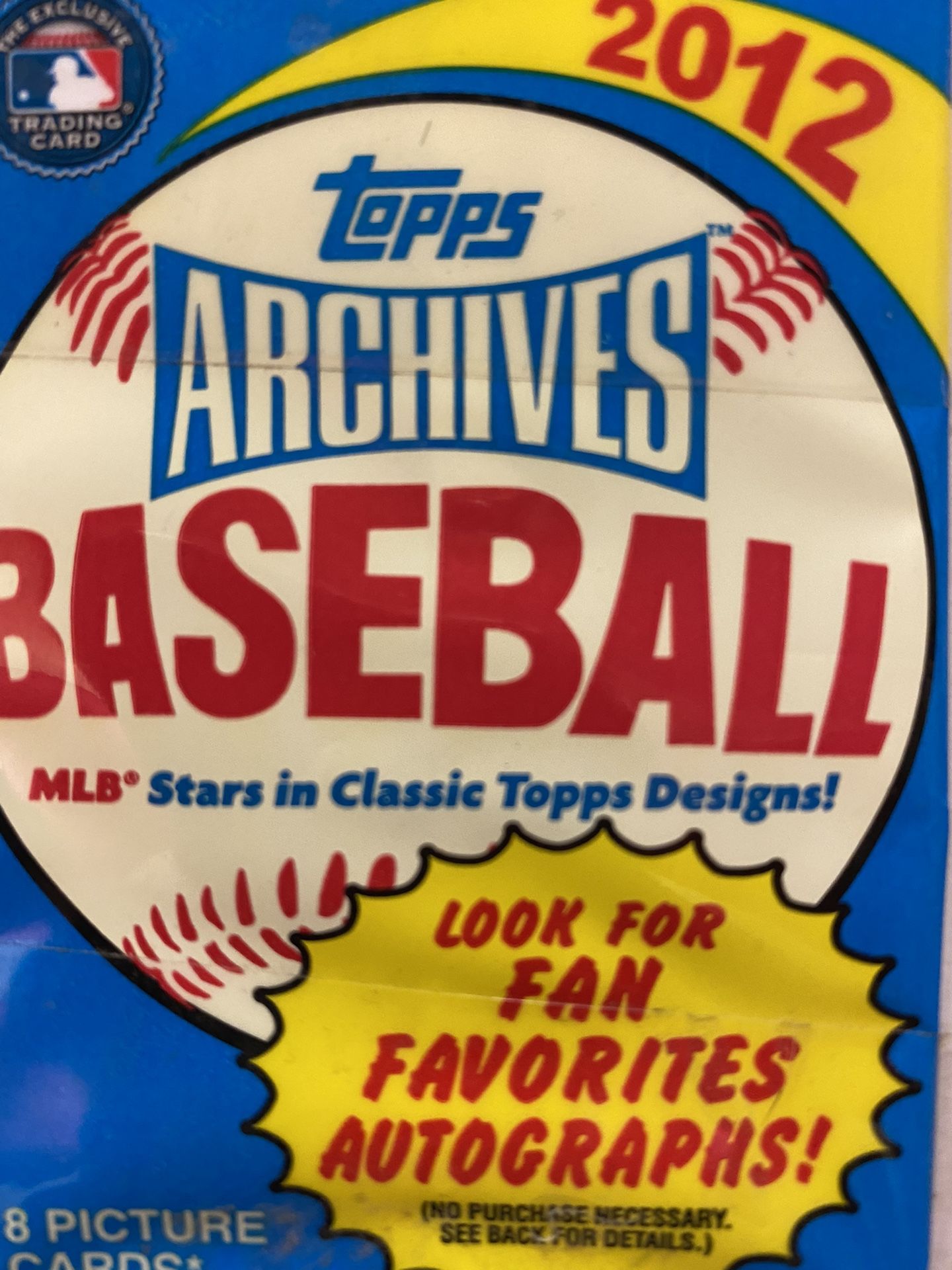 2012 Topps Archive Baseball Set