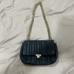 Black chain purse