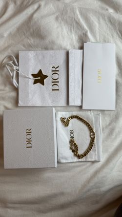 Christian Dior Choker Necklace gold