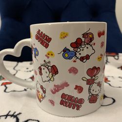 Hello Kitty Heart Mug