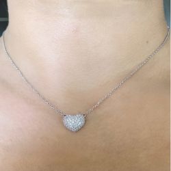Heart Pave Pendant