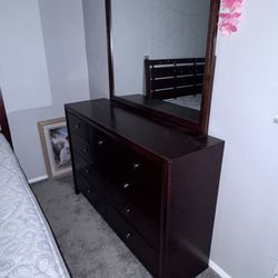 Dresser And Mirror