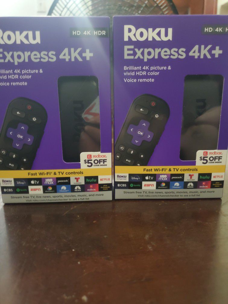 Roku Express 4k+ Streaming Devices 