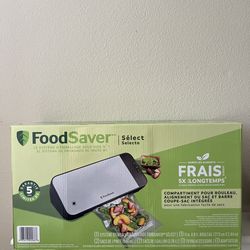FoodSaver Select Vacuum Sealer Machine Starter Kit