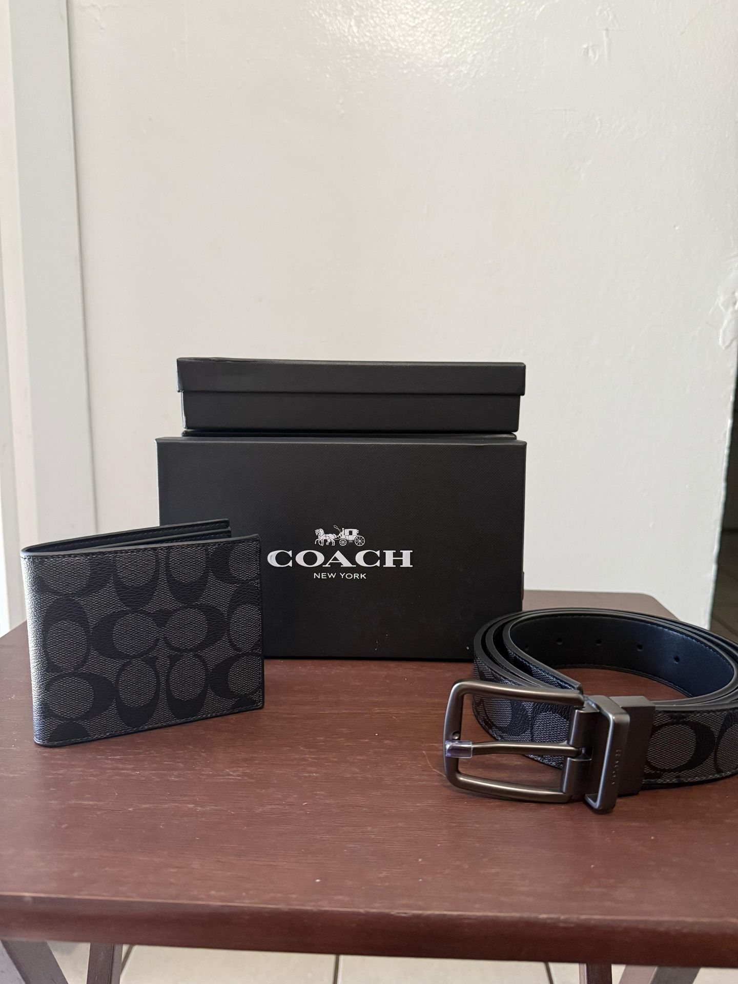 Wallet And Belt Combo