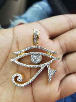 Custom 10k Gold and Diamond Pendants