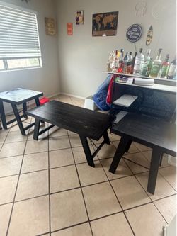 Living Room table set with matching end tables