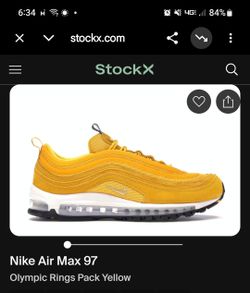 Nike Air Max 97
Olympic Rings Pack Yellow
Used
Mens size 6.5
Women's Size 8