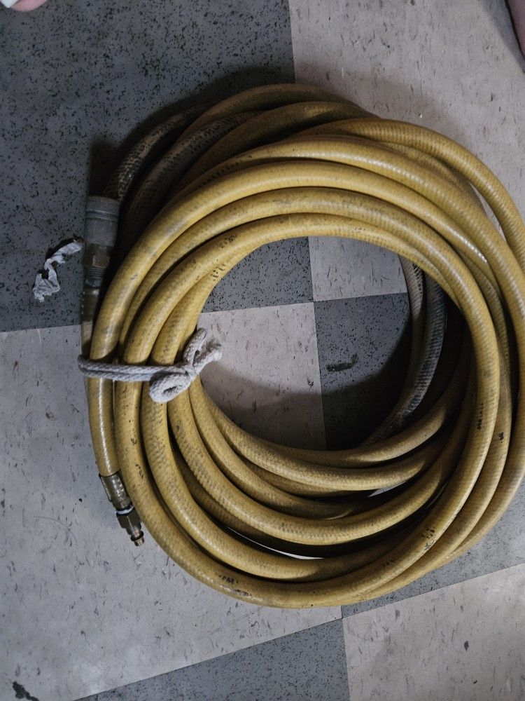Air Hose Compressor Yellow