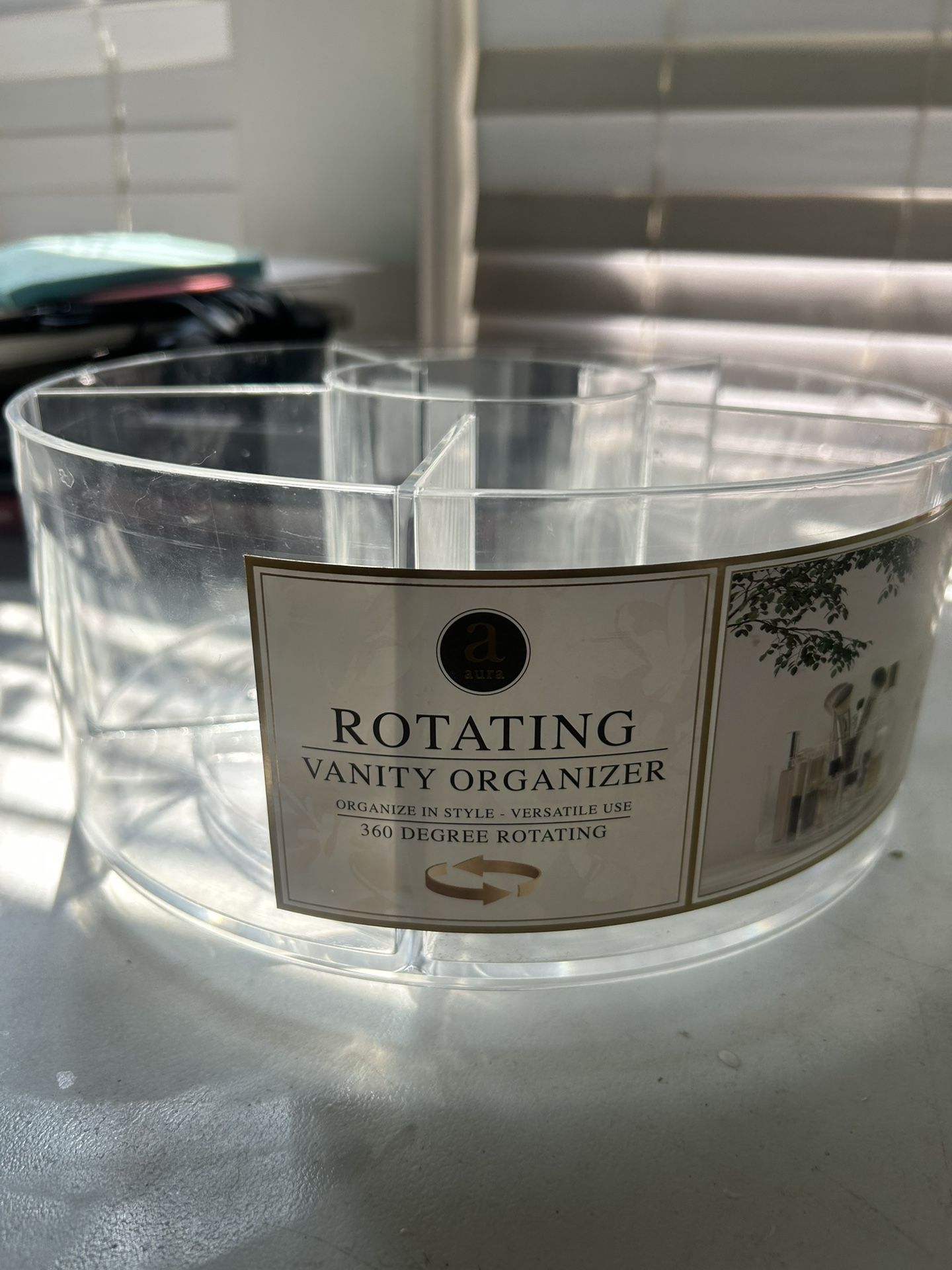 Rotating Vanity Organizer – Makeup & Skincare Storage