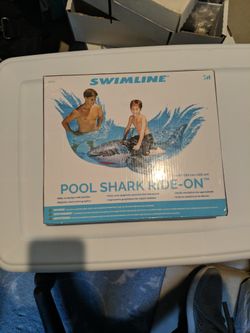 Pool Shark Ride On 72" x 40". NEW