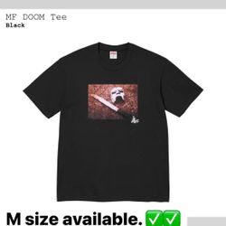 Supreme x MF doom tees medium size and beanies.