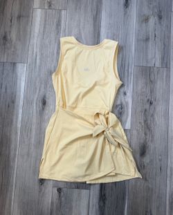 Alo Yellow Dress