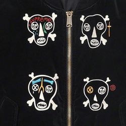 Supreme Clayton Patterson Velvet Jacket