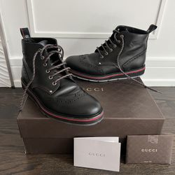GUCCI AUTHENTIC MENS BOOTS SIZE 9