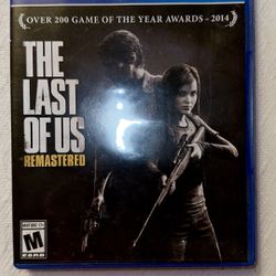 PS4 Last Of Us Game