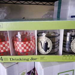 Farmhouse Drinking Glasses, New