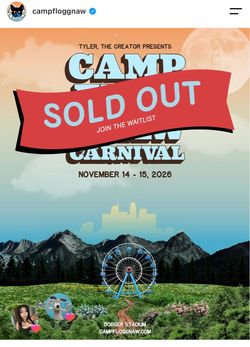 Camp Flog Gnaw 2026 GA Wrist Band