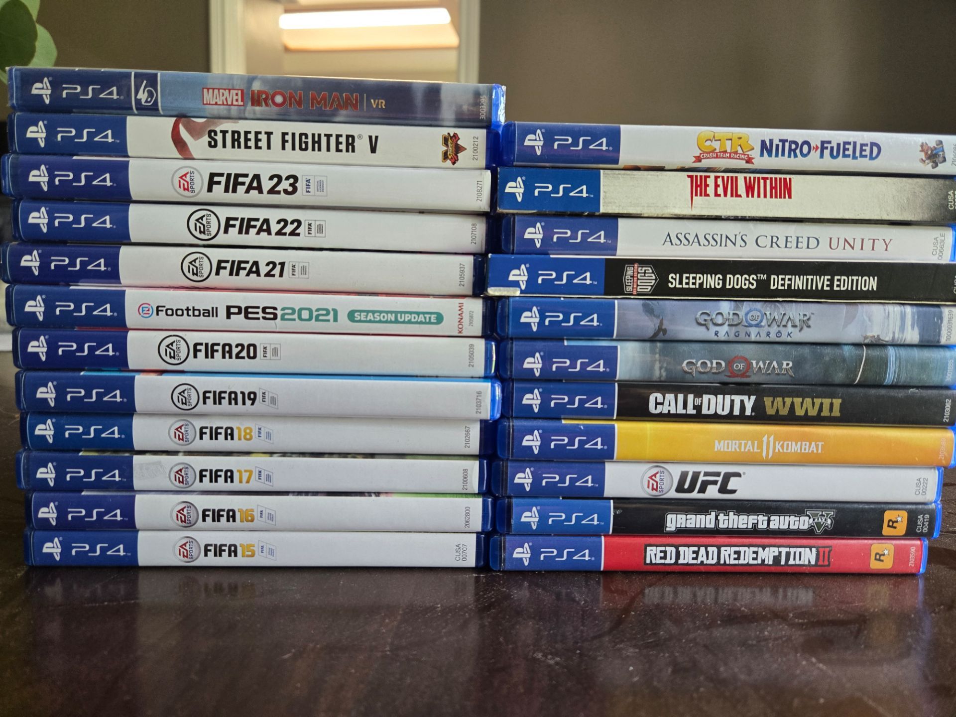 Complete PS4 Game Collection - 23 Games in Excellent Condition (All Original Cases)