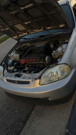 D16Y7 Engine Core + 5-Speed Manual Transmission