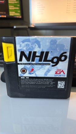 NHL 96 Sega Genesis Cartridge