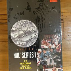 1991-92 Pro Set Platinum NHL Series 1 Box