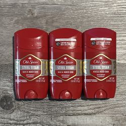 Old Spice Steel Titan Antiperspirant & Deodorant $5 Each 