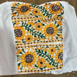 Beautiful Méxican Embroidered Corset