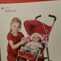 Maclaren Junior Stroller For Dolls Techno XT Brand New 