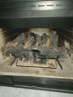 Log Fireplace Burner