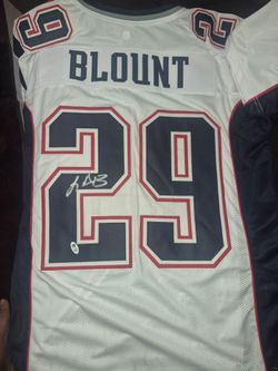 Collectors Item Signed Authentic Legarrette Blount Jersey