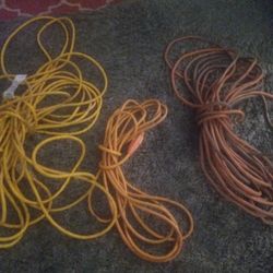 Extension cords 
