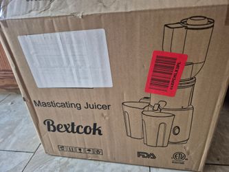 Cold Press Juicer, Masticating Juicer with 5.4" Wide Feed Chute, 350w Slow Juicer Machines Fit Whole Vegetables and Fruits,Juice Extractor Machine wit
