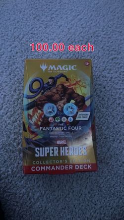 Fantastic four collectors edition commander deck (3)