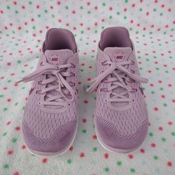 Nike Free RN Running Shoes Plum Chalk True Berry Womens Size 7 Free Run Sneakers
