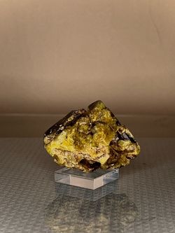 mal#114 Green-Yellow Garnet var. Grossular - Bendoukou Kayes, Mali 90 grams