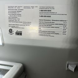 Frigidaire refrigerator