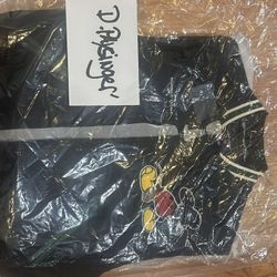 Supreme Mickey Mouse Varsity Jacket (Green)