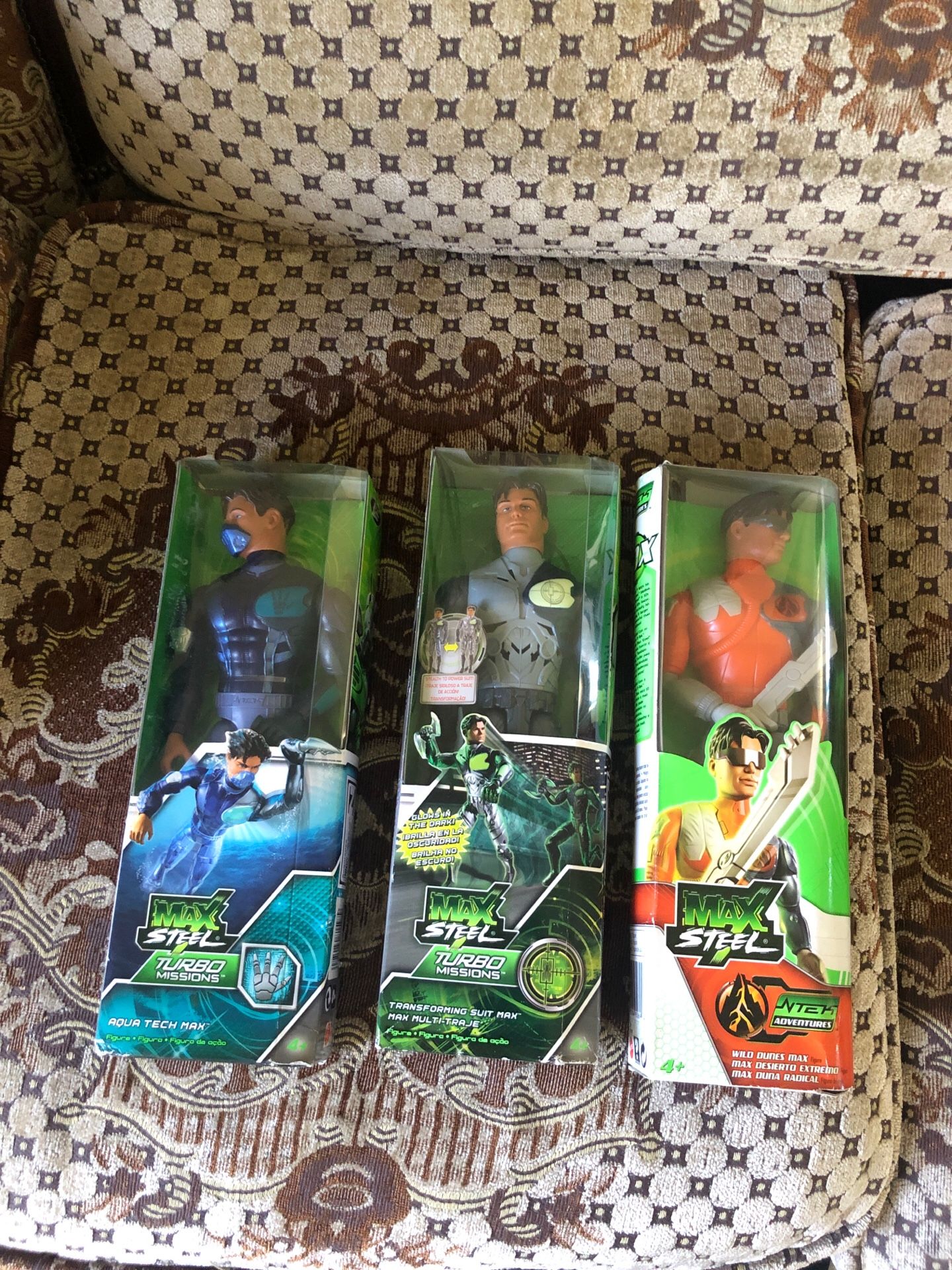 Action figure max steel very rare $150 all