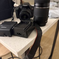 Canon EOS Rebel T7 Camera Bundle