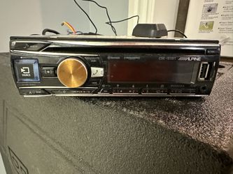 Alpine Cde163 Bt