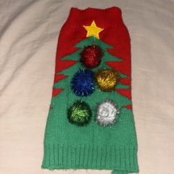 Pet Clothing Small Cozy Christmas Sweater 