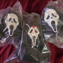 Amc/cinemark scream 7 ghostface head bust popcorn bucket
